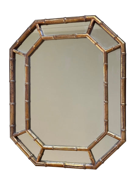 D3008 - Faux Bamboo Mirror 25” x 32”