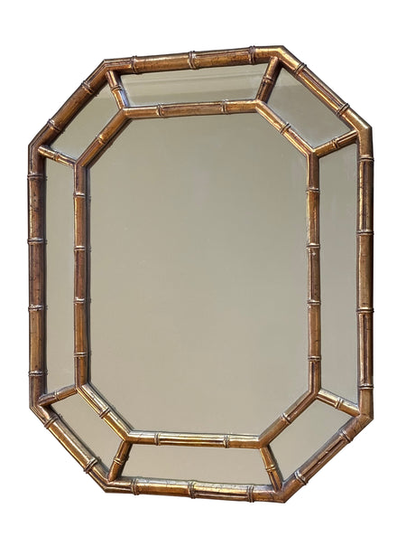 D3008 - Faux Bamboo Mirror 25” x 32”