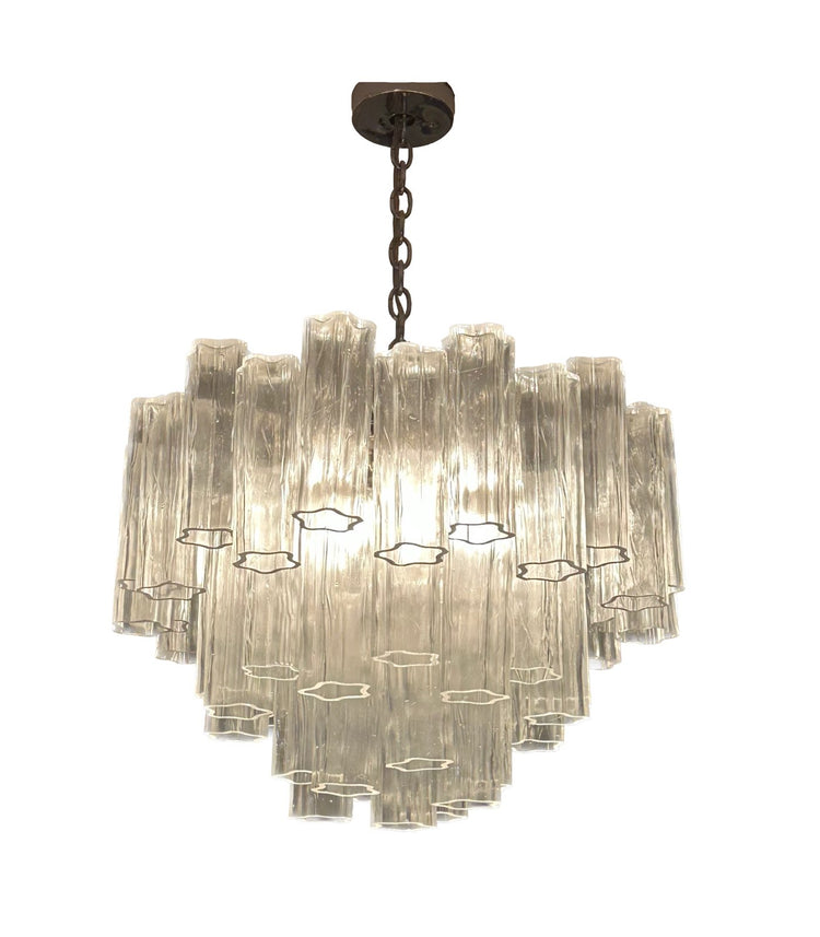 D3001 - Vintage Italian tronchi style chandelier